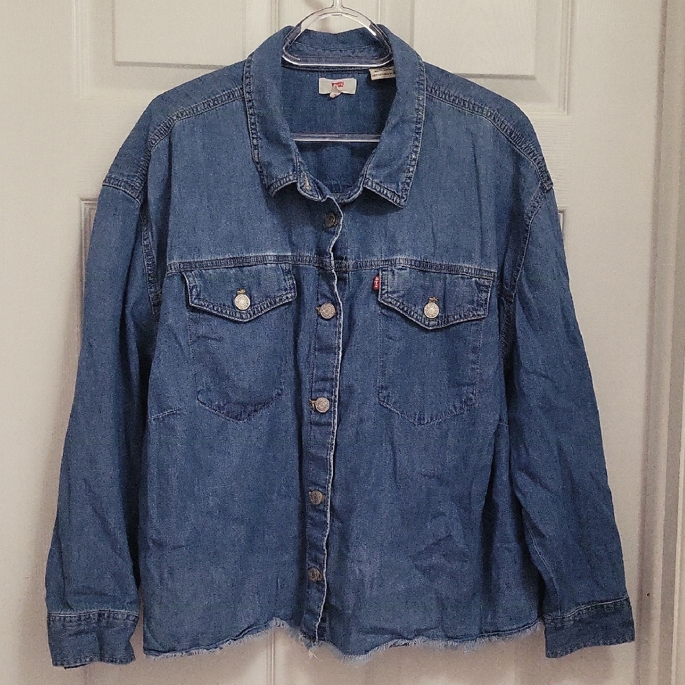Casual Blue Denim Jacket